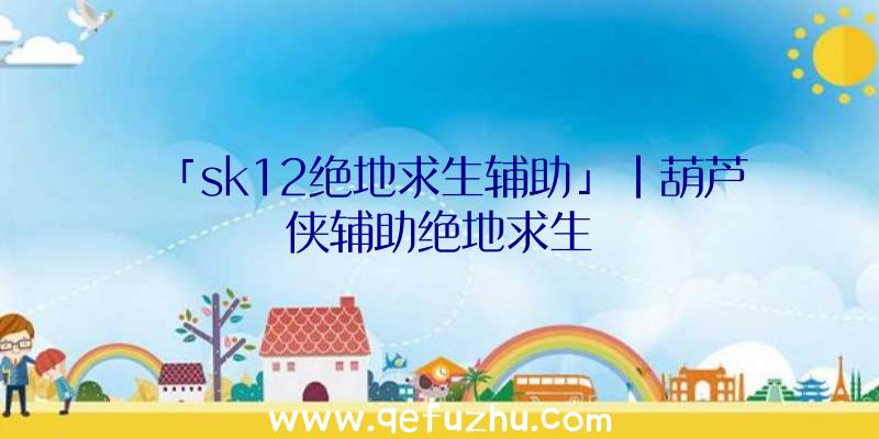 「sk12绝地求生辅助」|葫芦侠辅助绝地求生